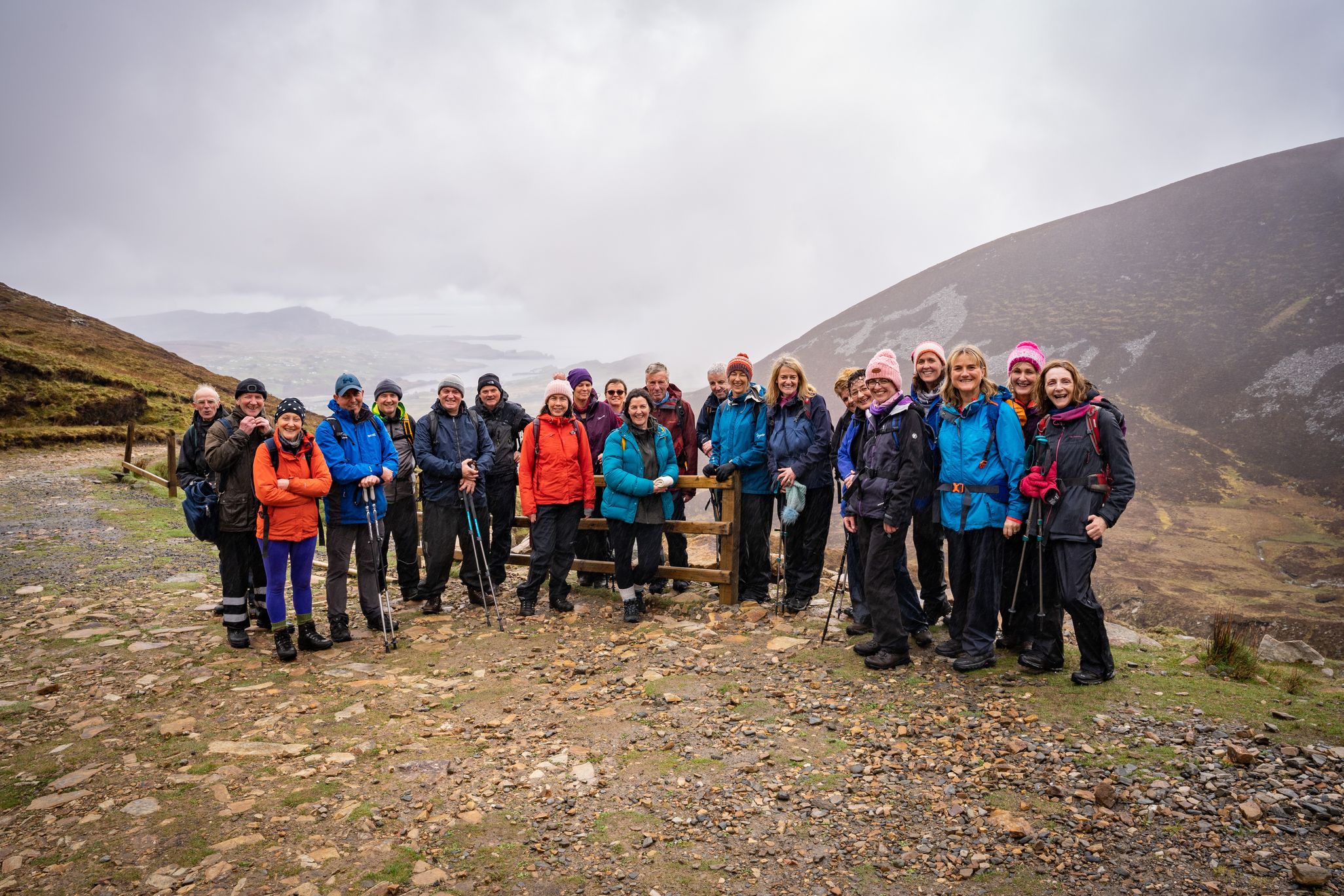 Siúlóirí ar Chosán an Oilithrigh, Sliabh Liag