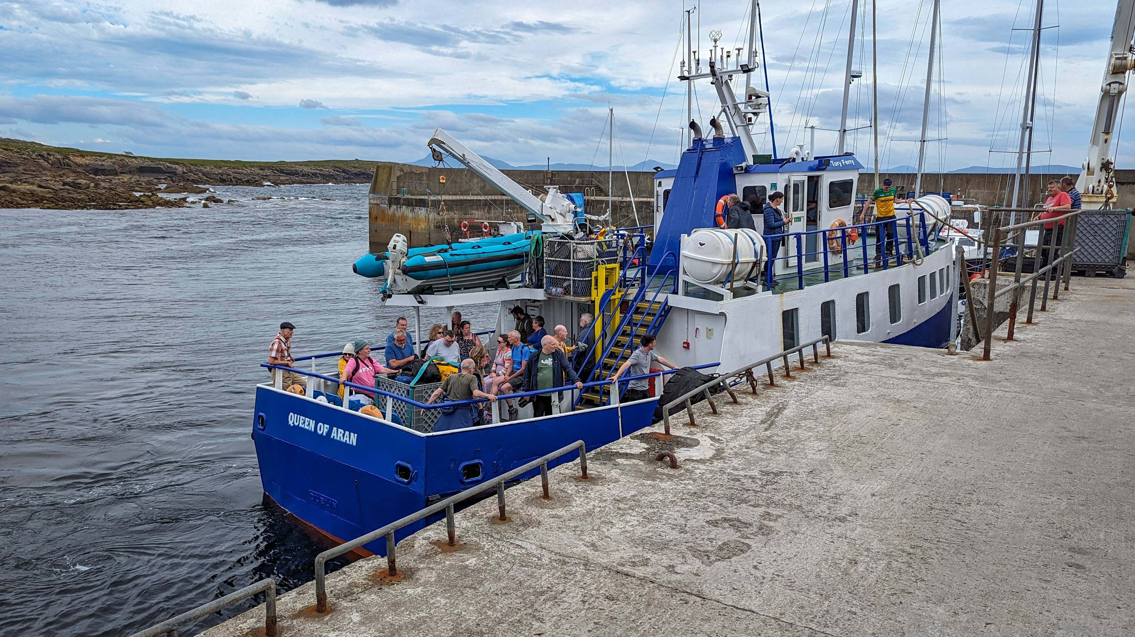 The Tory ferry arrives