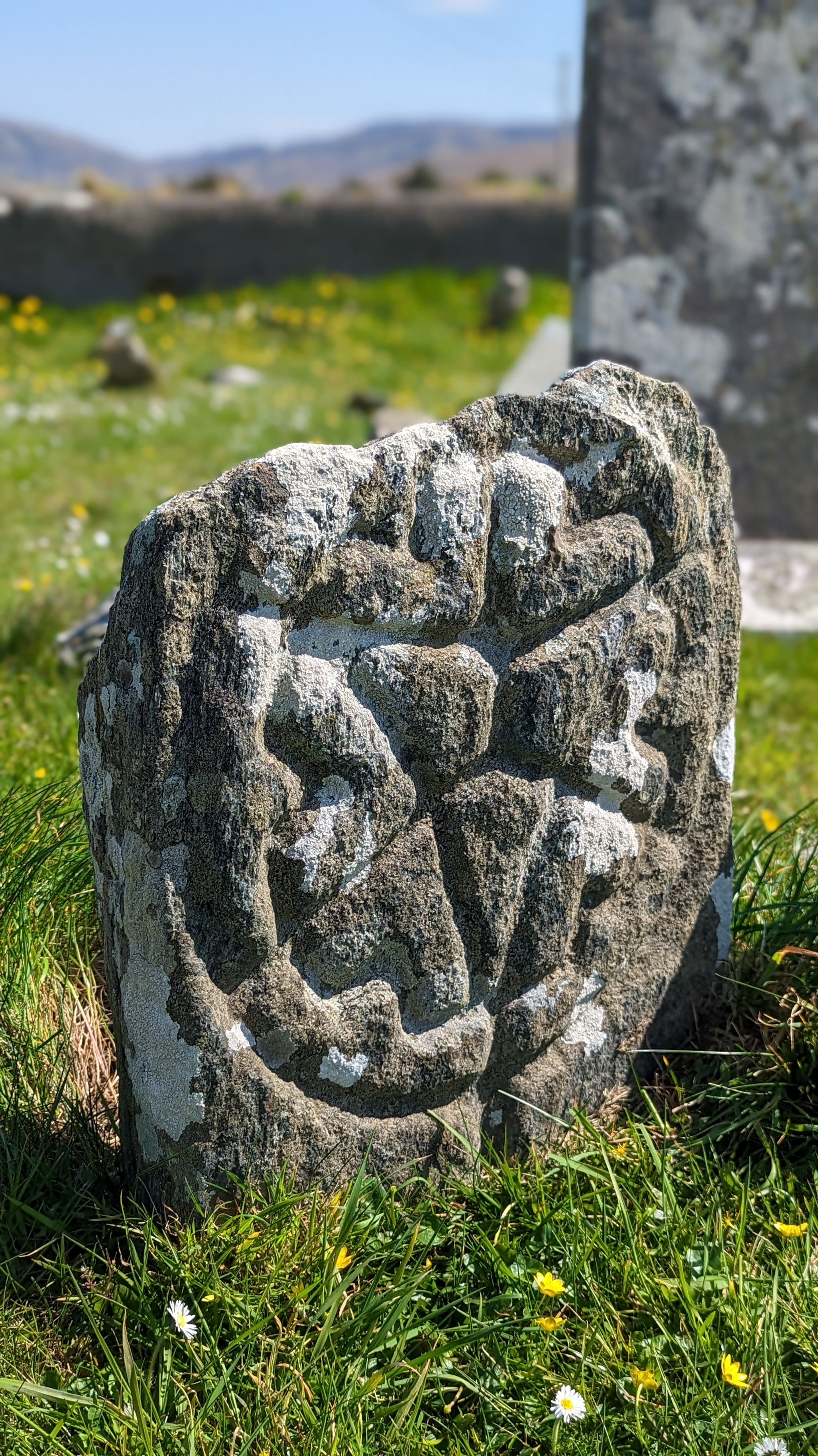 Ealaín ar stad de chuid Thuras Cholm Cille